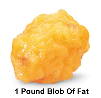 One Pound Of Fat Equals 112